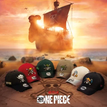 Netflix配信の実写ドラマ「ONE PIECE」 × New Era コラボレーションが2025年 12/13 発売 (ニューエラ ワンピース ネットフリックス)