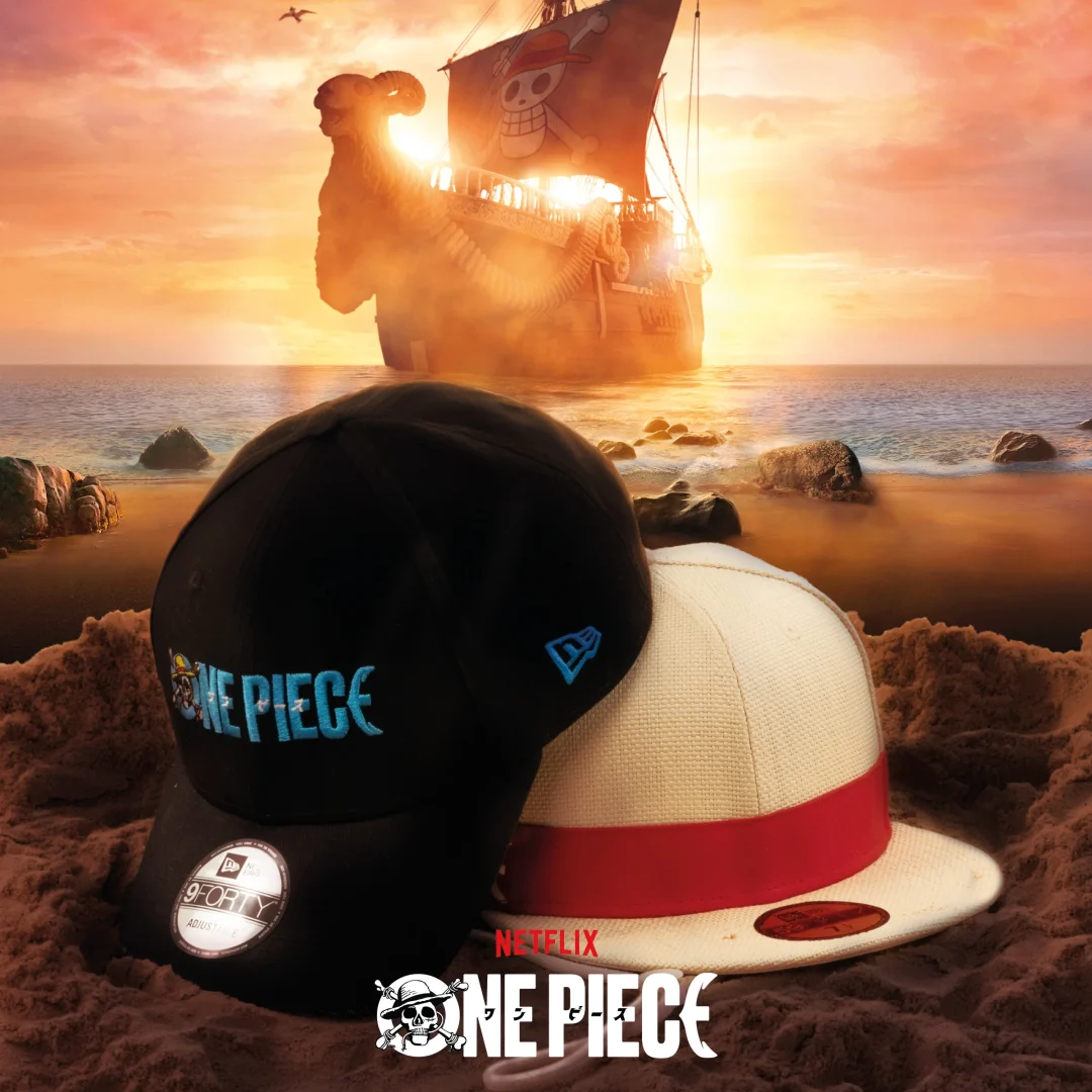 Netflix配信の実写ドラマ「ONE PIECE」× New Era コラボレーションが2025年 12/13 発売 (ニューエラ ワンピース ネットフリックス)