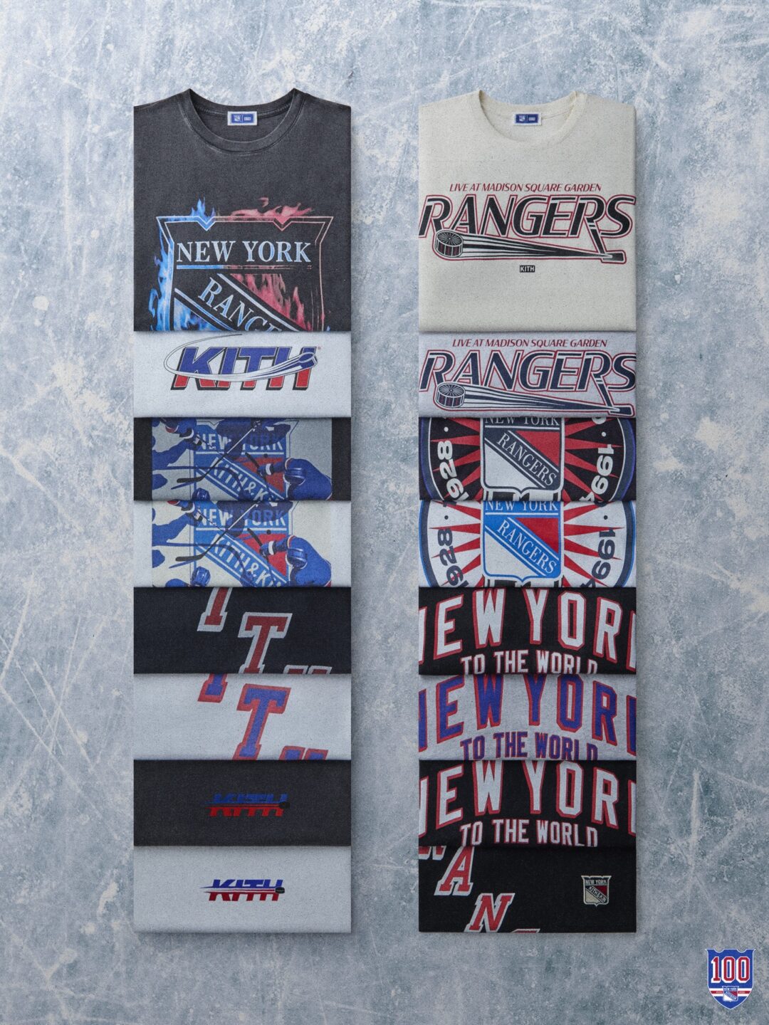 【2025年 12/15 発売予定】Kith for the New York Rangers 100th Collection (キス フォー ニューヨーク レンジャーズ コレクション)