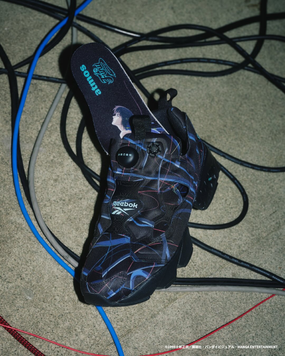 【2026年 1/30 & 4/18 発売】攻殻機動隊 × atmos × REEBOK INSTA PUMP FURY 94 (GHOST IN THE SHELL アトモス リーボック インスタ ポンプ フューリー)