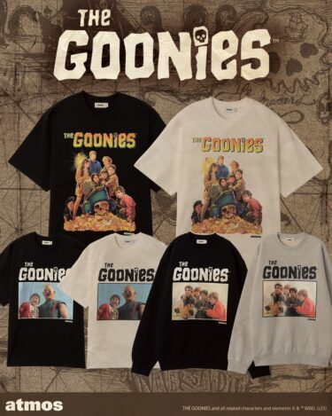 atmos × 映画「グーニーズ」公開40周年を記念した別注コレクションが2025年 12/6 発売 (アトモス The Goonies)