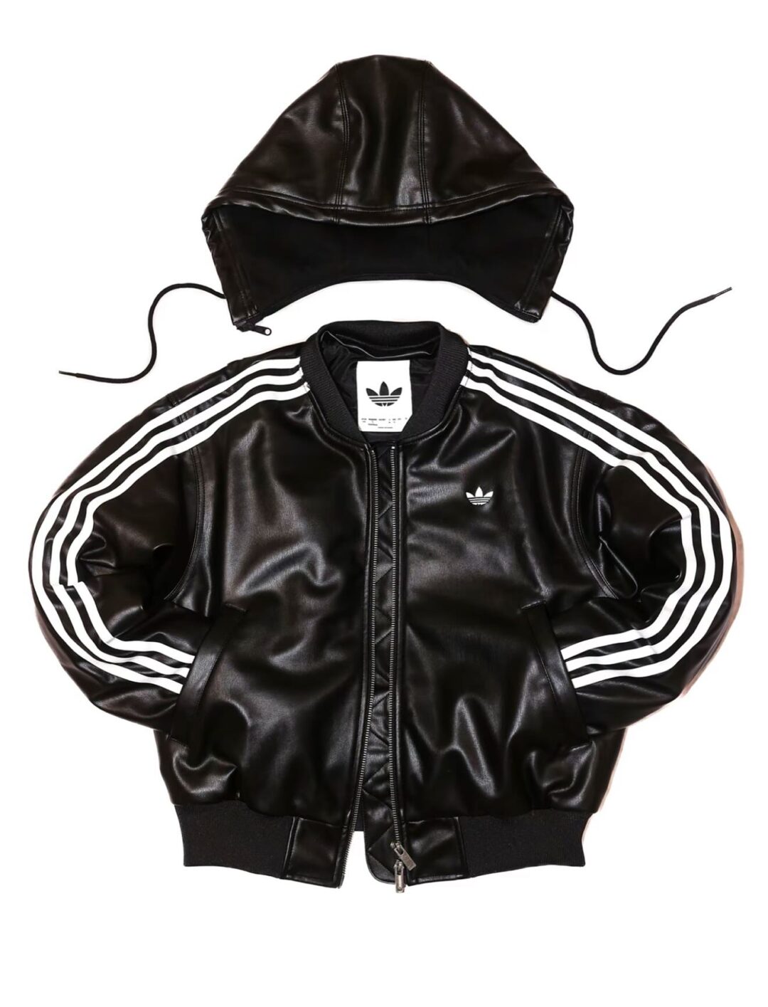 adidas originals PAD PU Jacket “Black”が海外発売 (アディダス オリジナルス ジャケット “ブラック”) [KC2656]