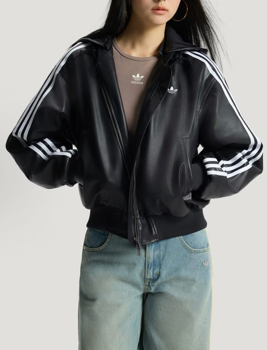 adidas originals PAD PU Jacket “Black”が海外発売 (アディダス オリジナルス ジャケット “ブラック”) [KC2656]