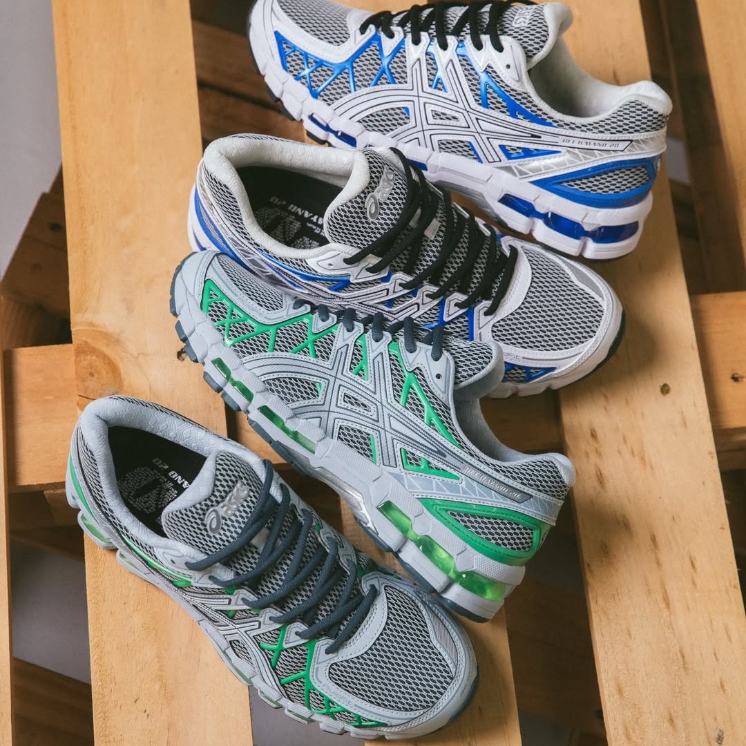 【海外発売】ASICS GEL-KAYANO 20 “White/Illusion Blue & Storm Cloud/Cilantro” (アシックス ゲルカヤノ) [1203A884.100/1203A884.400]
