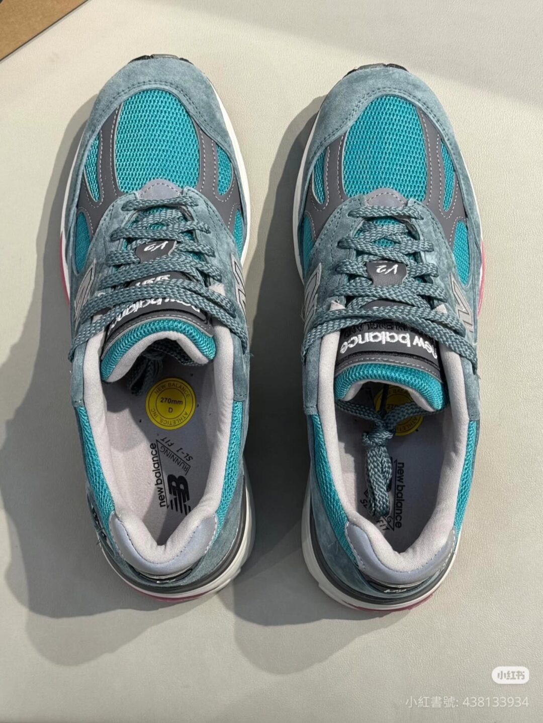 【海外発売】New Balance U991 TT2 “Porcelain Green/Trooper” Made in UK (ニューバランス) [U991TT2]