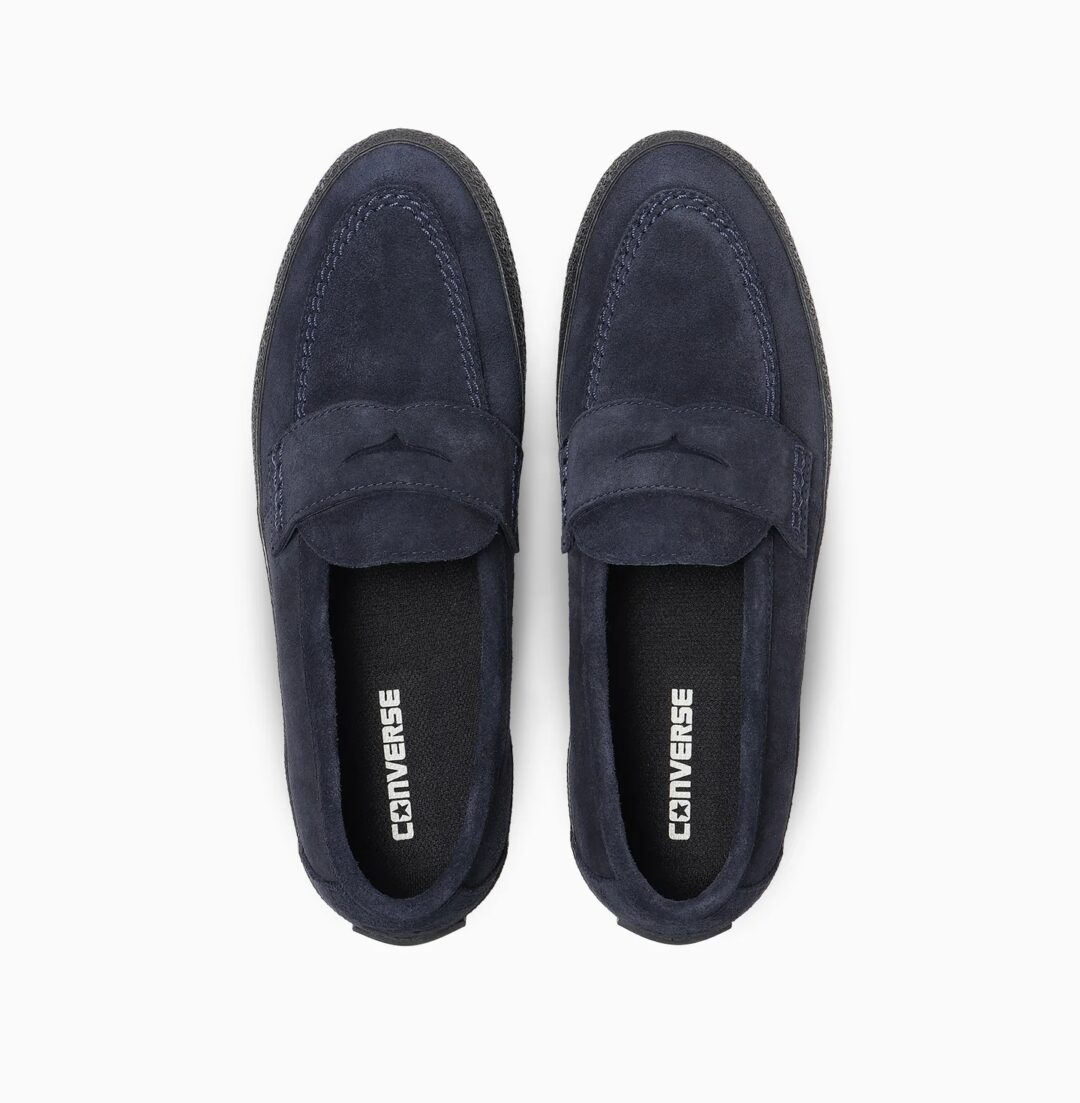 【2026年 2/24 発売】ローファーをスケート仕様にアップデートした CONVERSE CS LOAFER II SK “Navy/Dark Green” (コンバース スケートボーディング ローファー) [33702640/33702641]