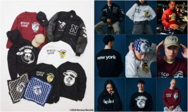 JOURNAL STANDARD × Nervous Records 2026 SS カプセルコレクションが2/14 発売 (ジャーナルスタンダード ナーヴァス・レコーズ)