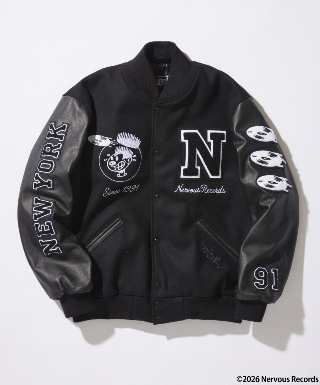 JOURNAL STANDARD × Nervous Records 2026 SS カプセルコレクションが2/14 発売 (ジャーナルスタンダード ナーヴァス・レコーズ)