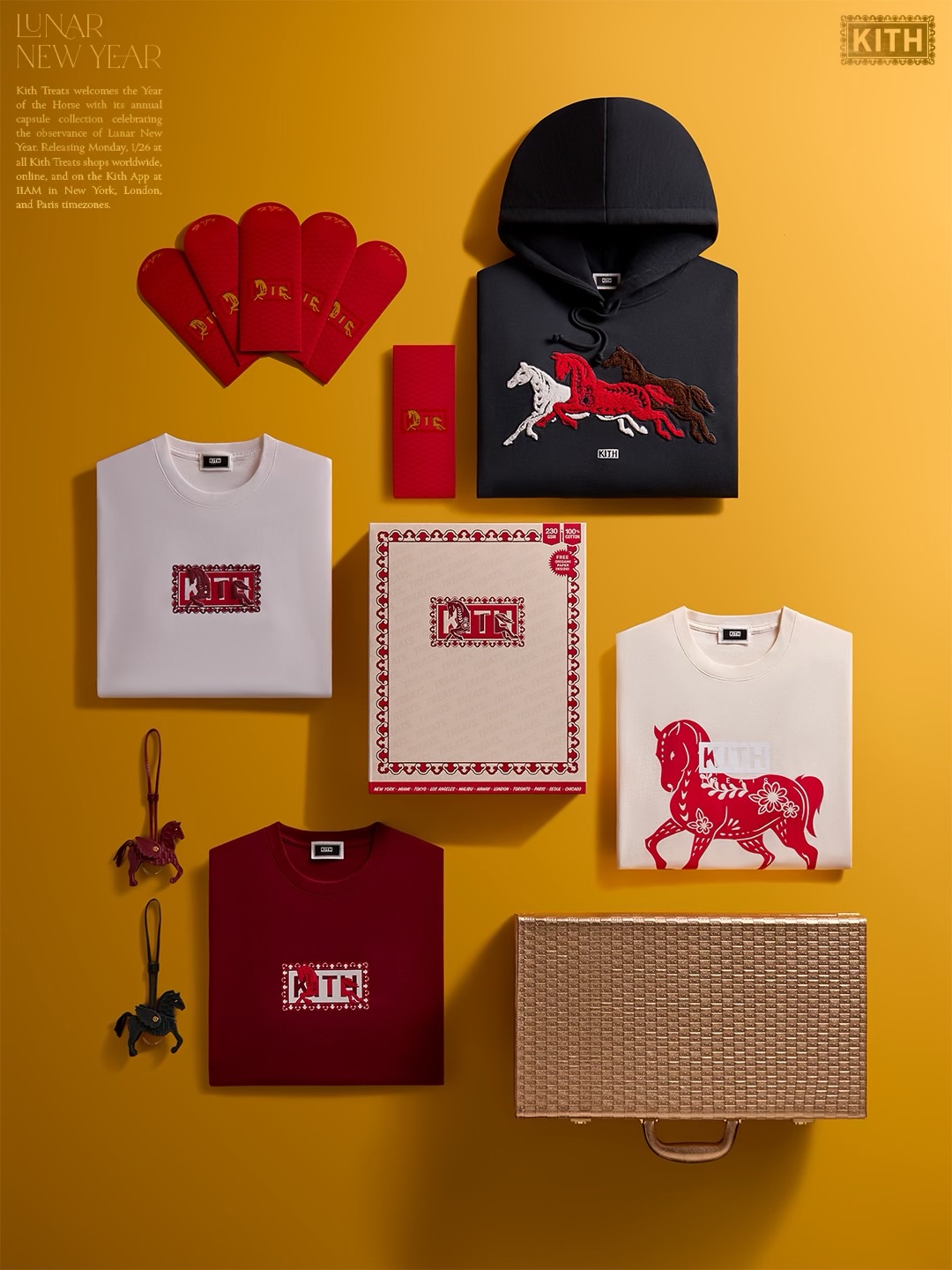 KITH TREATS “Lunar New Year 2026″が1/26 発売 (キス トリーツ)