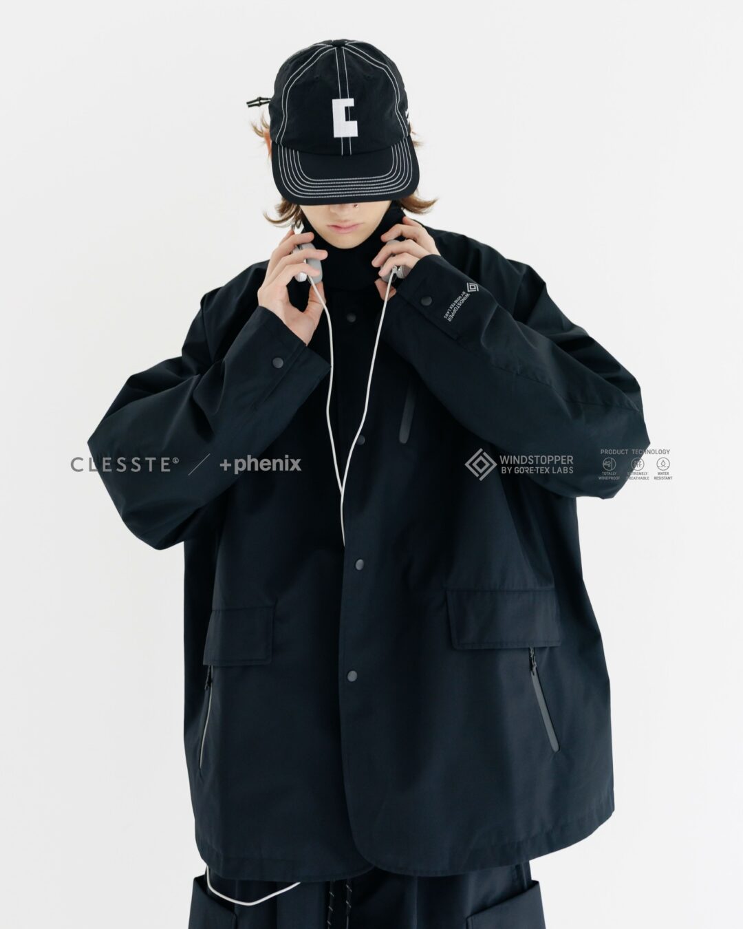 CLESSTE × Plus Phenix 2026 SS 別注 “WINDSTOPPER by GORE-TEX LABS ACTIVE CITY STORAGE JACKET”が1/31 発売 (クレスト プラスフェニックス ゴアテックス ウィンドストッパー ジャケット)