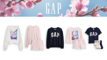 Gap、春の訪れを感じる桜モチーフとロゴが融合した日本限定のSAKURAコレクションが2026年 1/20 発売 (ギャップ サクラ 桜)