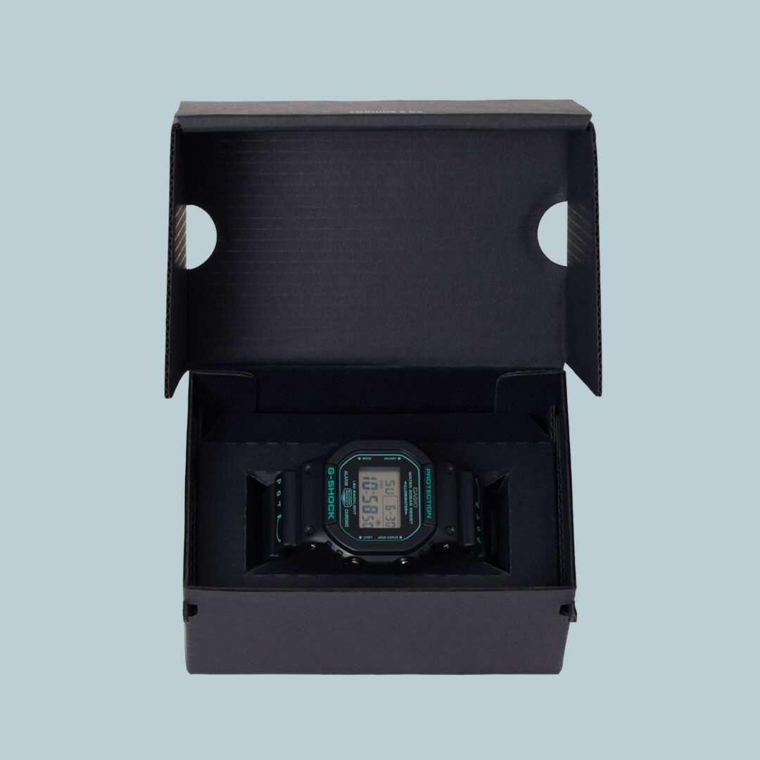 ターコイズブルーカラーのPORTER/POTR × G-SHOCK DW-5600が2026年 1/10 発売 (エムエイチエル ポーター Gショック)