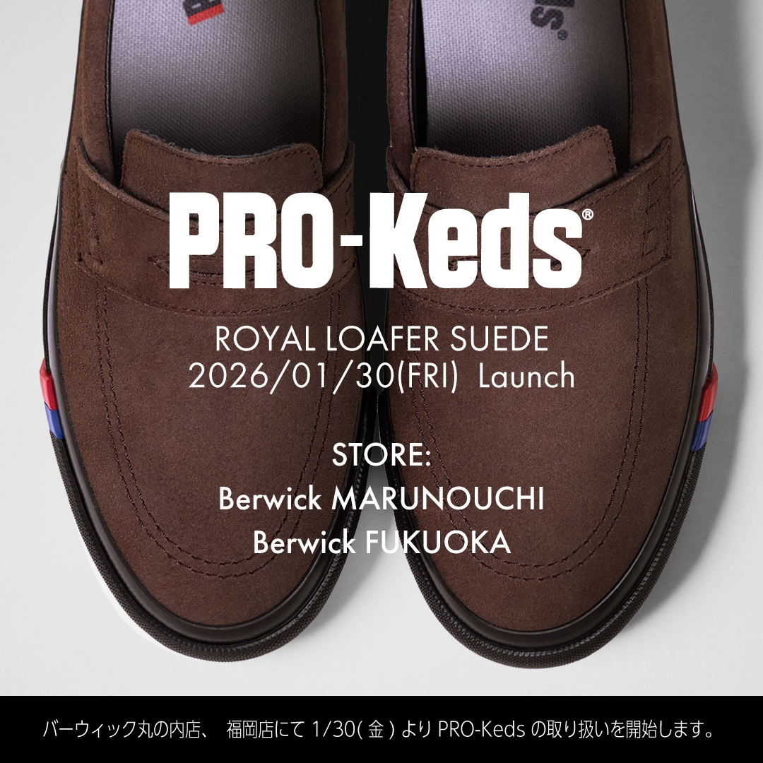 【2026年 1/30 発売】PRO-Keds ROYAL LOAFER SUEDE (プロケッズ ロイヤル ローファー スエード)