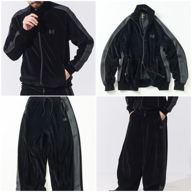 NEEDLES × FREAK'S STORE 別注 2026 SS “Track Jacket Velour & H.D.