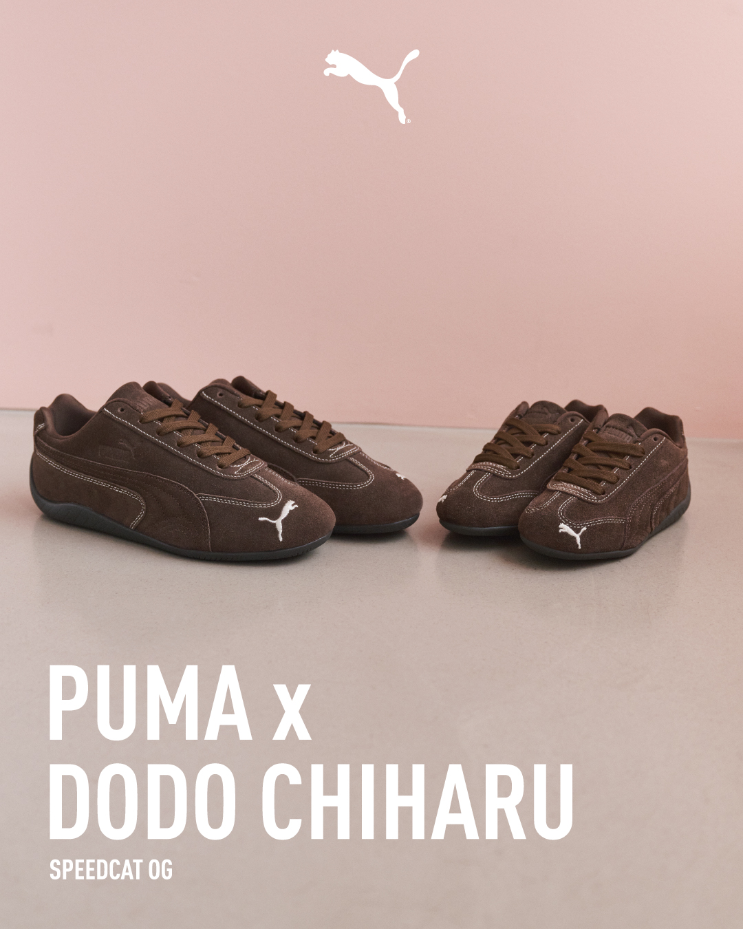 【ABC-MART 限定・2026年 1/24 発売】PUMA x 百々千晴 SPEEDCAT OG (プーマ スピードキャット) [407975-01/407975-02/407975-03]