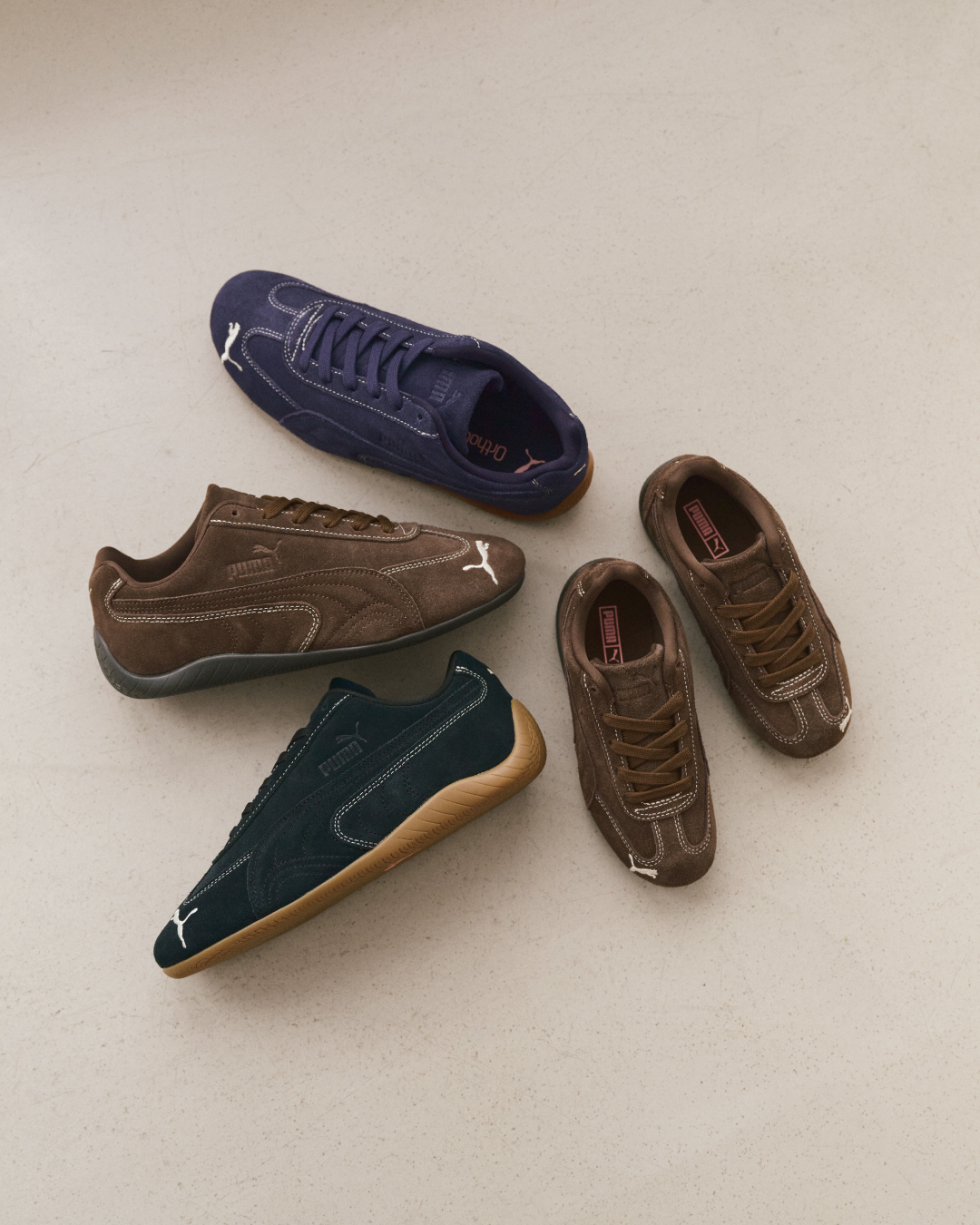 【ABC-MART 限定・2026年 1/24 発売】PUMA x 百々千晴 SPEEDCAT OG (プーマ スピードキャット) [407975-01/407975-02/407975-03]