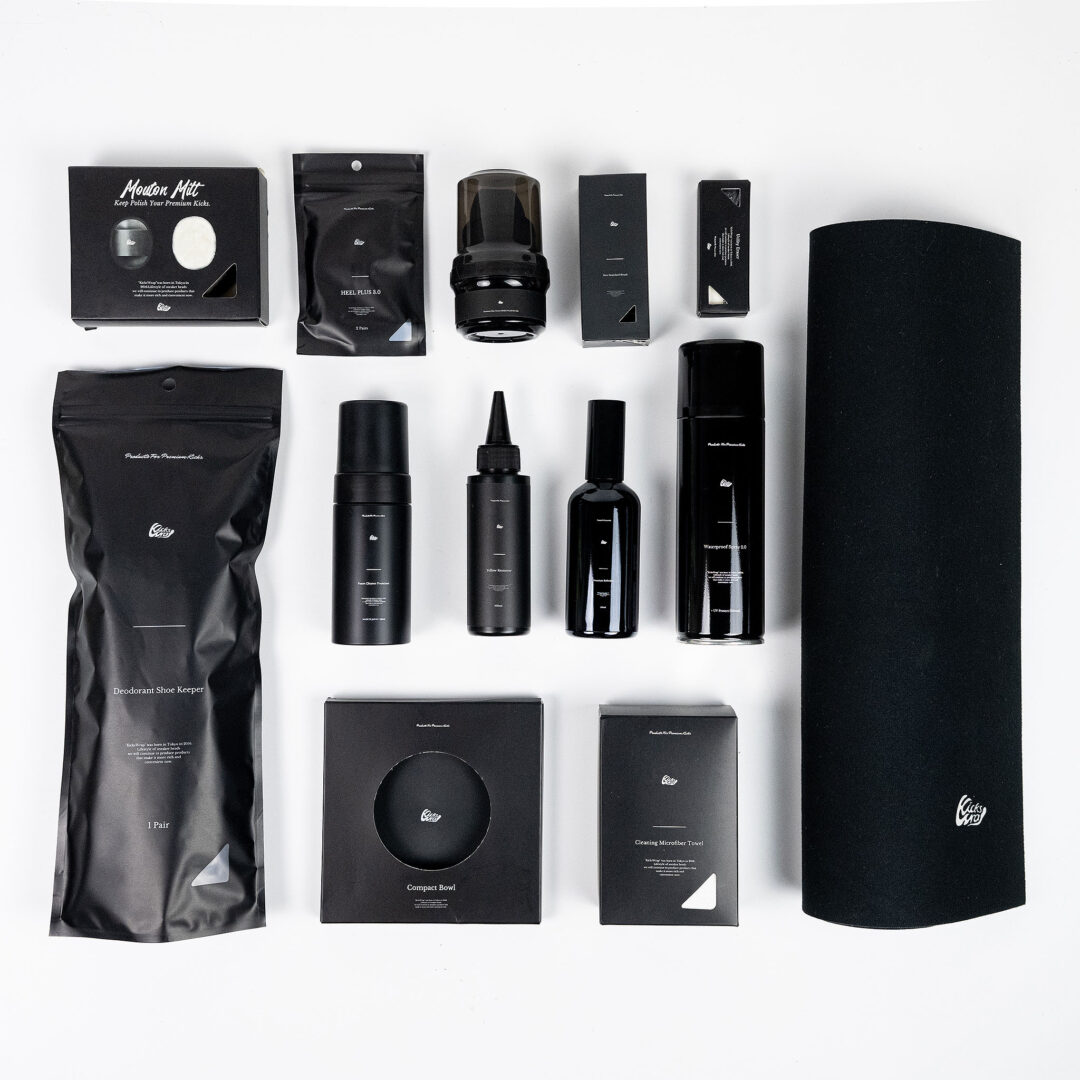 KicksWrapからレザースニーカーの”洗浄・黄ばみ除去・栄養補給・保護”コンプリートケアキット「Complete Leather Sneaker Care Kit」が2026年 1/29 19:00 発売 (キックスラップ)