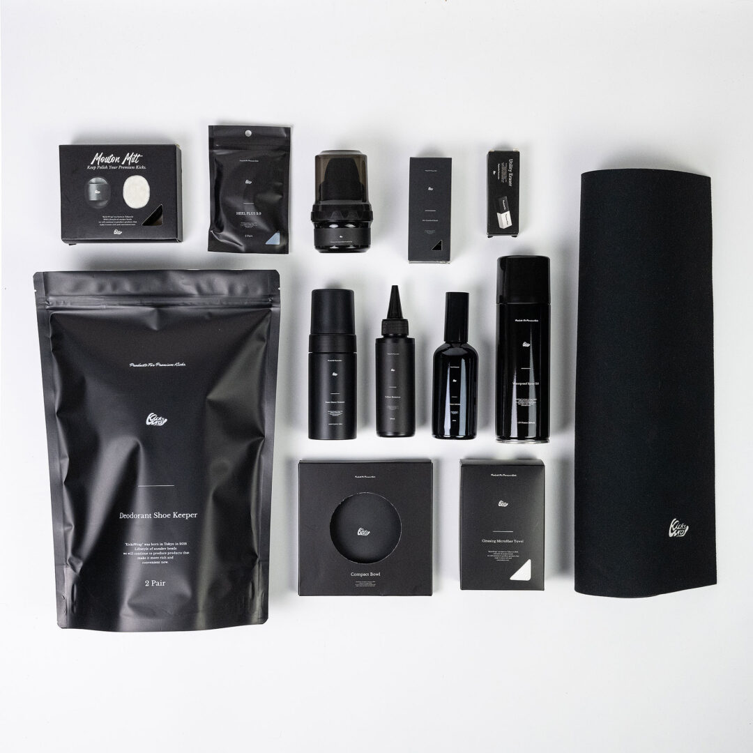 KicksWrapからレザースニーカーの”洗浄・黄ばみ除去・栄養補給・保護”コンプリートケアキット「Complete Leather Sneaker Care Kit」が2026年 1/29 19:00 発売 (キックスラップ)