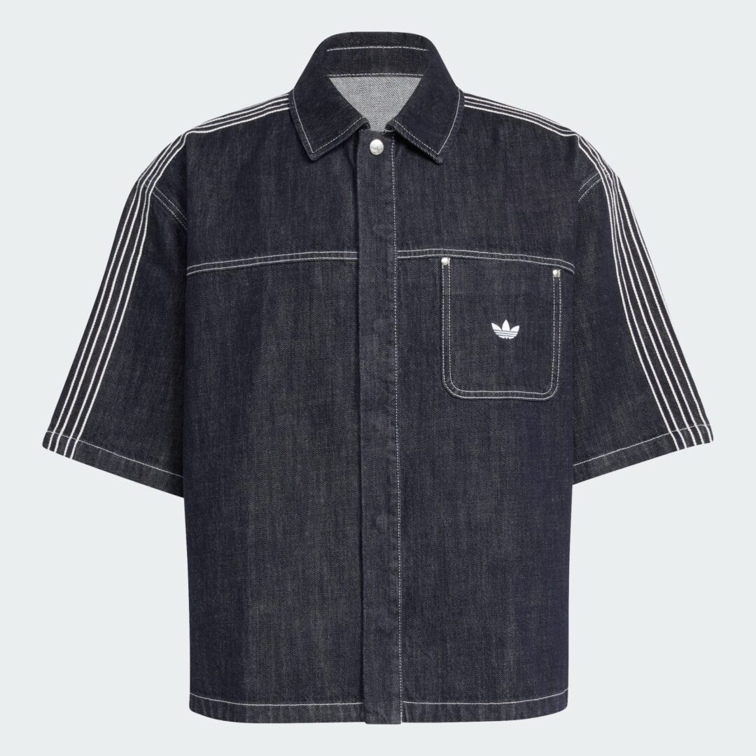【2026年 1/9 発売】adidas Originals 2026 SS ”WORKWEAR Denim Short Sleeve Work Shirt & Denim Work Pants” (アディダス オリジナルス ワークウェア デニム SS シャツ パンツ) [KG6448/KG6450]