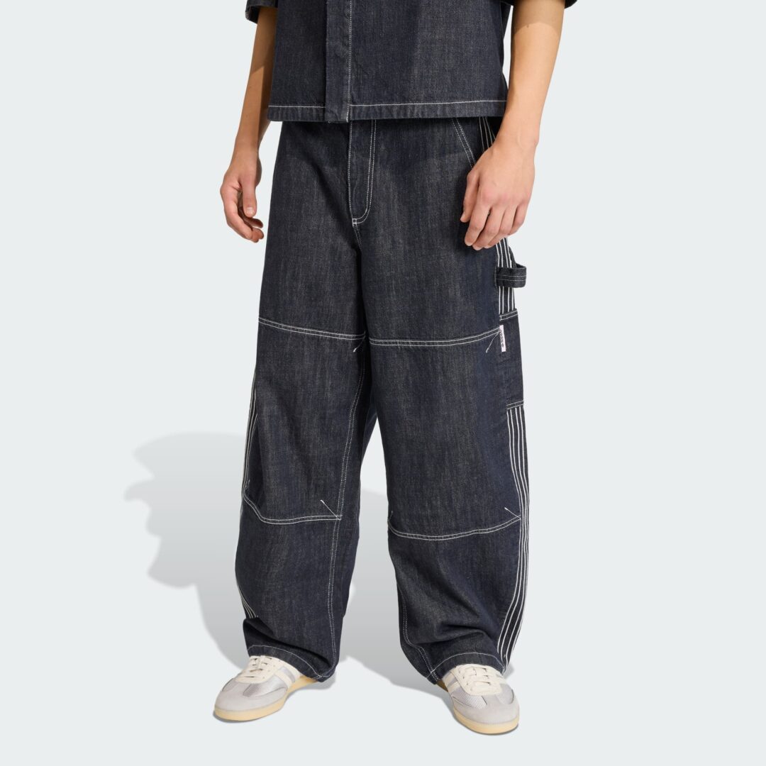 【2026年 1/9 発売】adidas Originals 2026 SS ”WORKWEAR Denim Short Sleeve Work Shirt & Denim Work Pants” (アディダス オリジナルス ワークウェア デニム SS シャツ パンツ) [KG6448/KG6450]