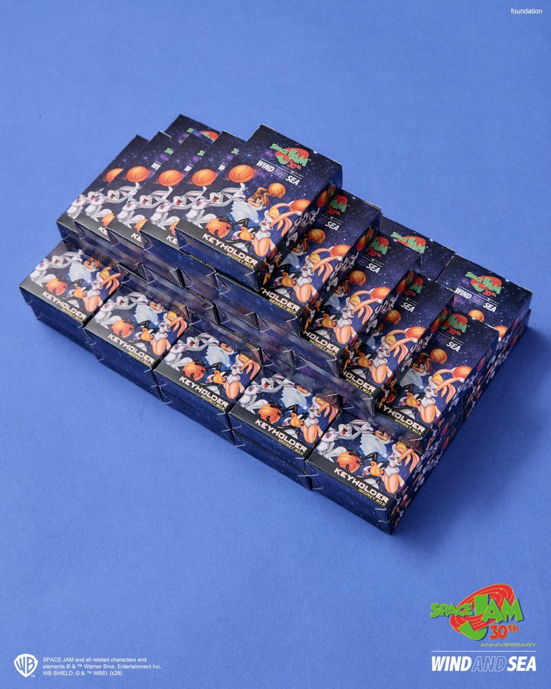 SPACE JAM 30周年 × WIND AND SEA 2026 SS コラボが1/15 順次発売 (スペース・ジャム ウィンダンシー)