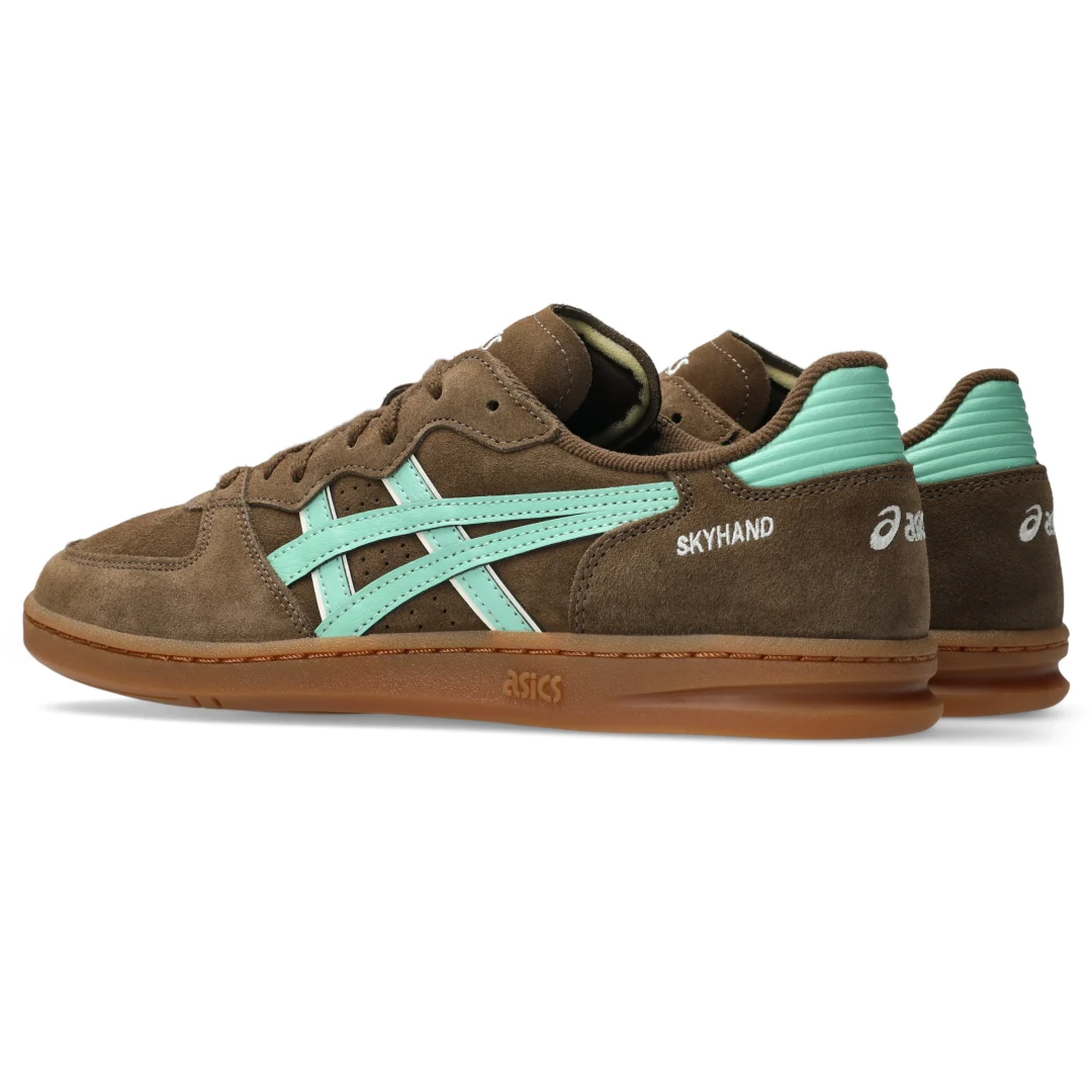 【2026年 1/29 発売】ASICS SKYHAND OG “BROWN STORM/ICE GREEN” (アシックス スカイハンド OG) [1203A452.202]