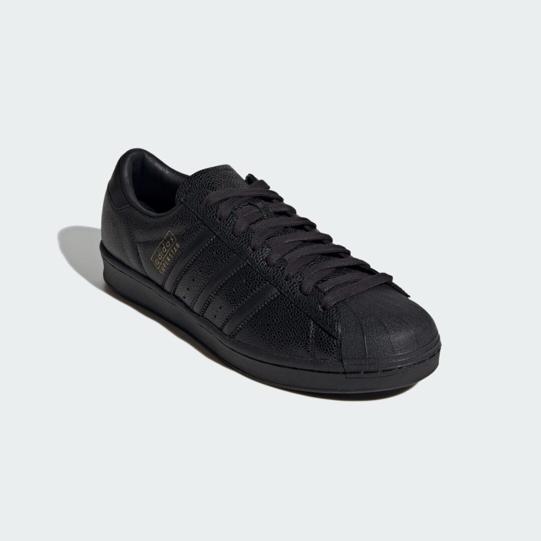 【20265年 1/23 発売】adidas Originals SUPERSTAR VINTAGE “Core Black/Gold Metallic” (アディダス オリジナルス スーパースター ビンテージ “ブラック/ゴールド”) [IH1675]