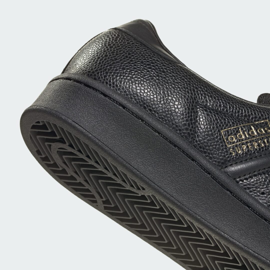 【20265年 1/23 発売】adidas Originals SUPERSTAR VINTAGE “Core Black/Gold Metallic” (アディダス オリジナルス スーパースター ビンテージ “ブラック/ゴールド”) [IH1675]
