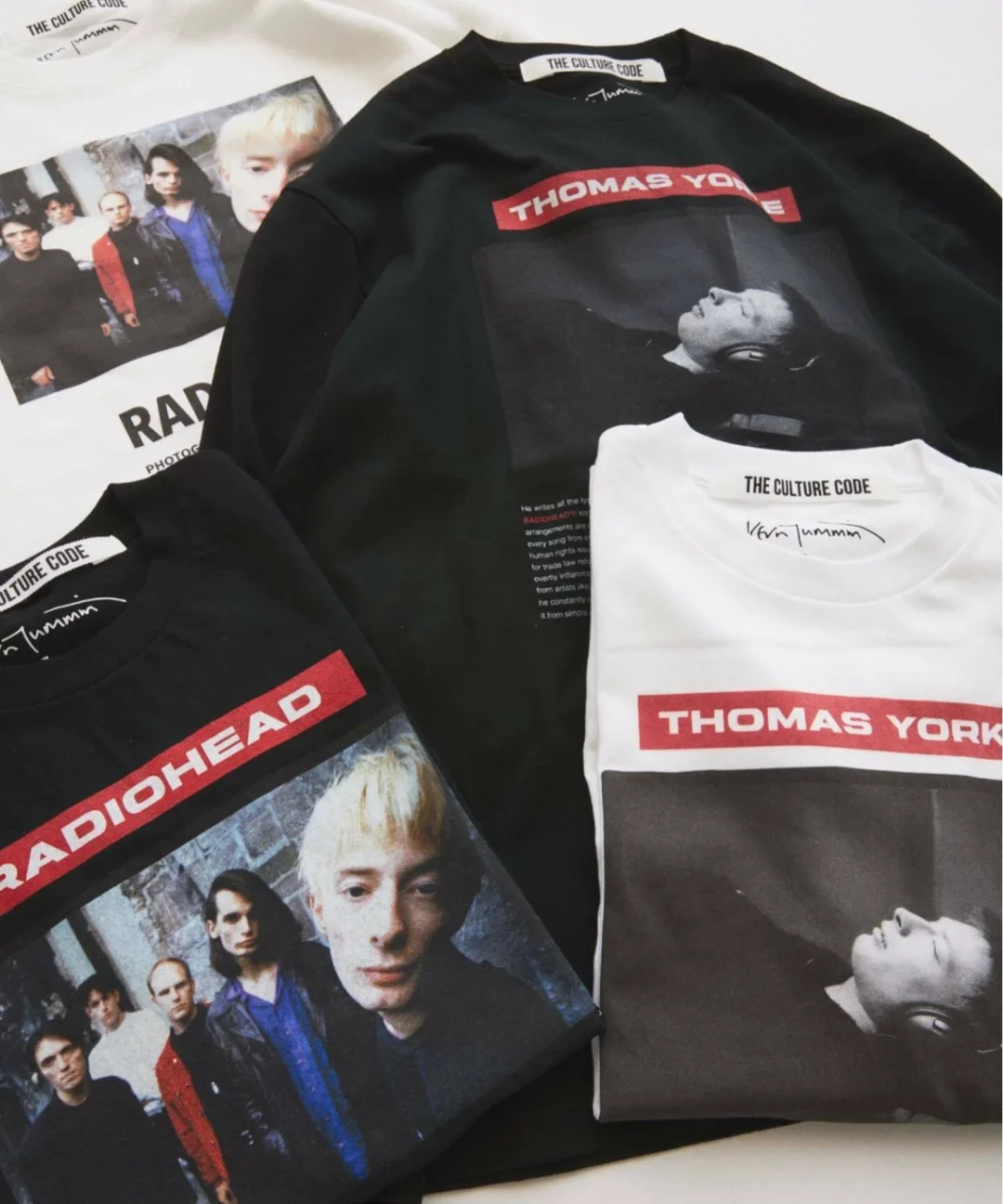 JOURNAL STANDARD relume / THE CULTURE CODE “レディオヘッド by Kevin Cummins” シリーズが2026年 2月下旬 発売 (ジャーナルスタンダード Radiohead)