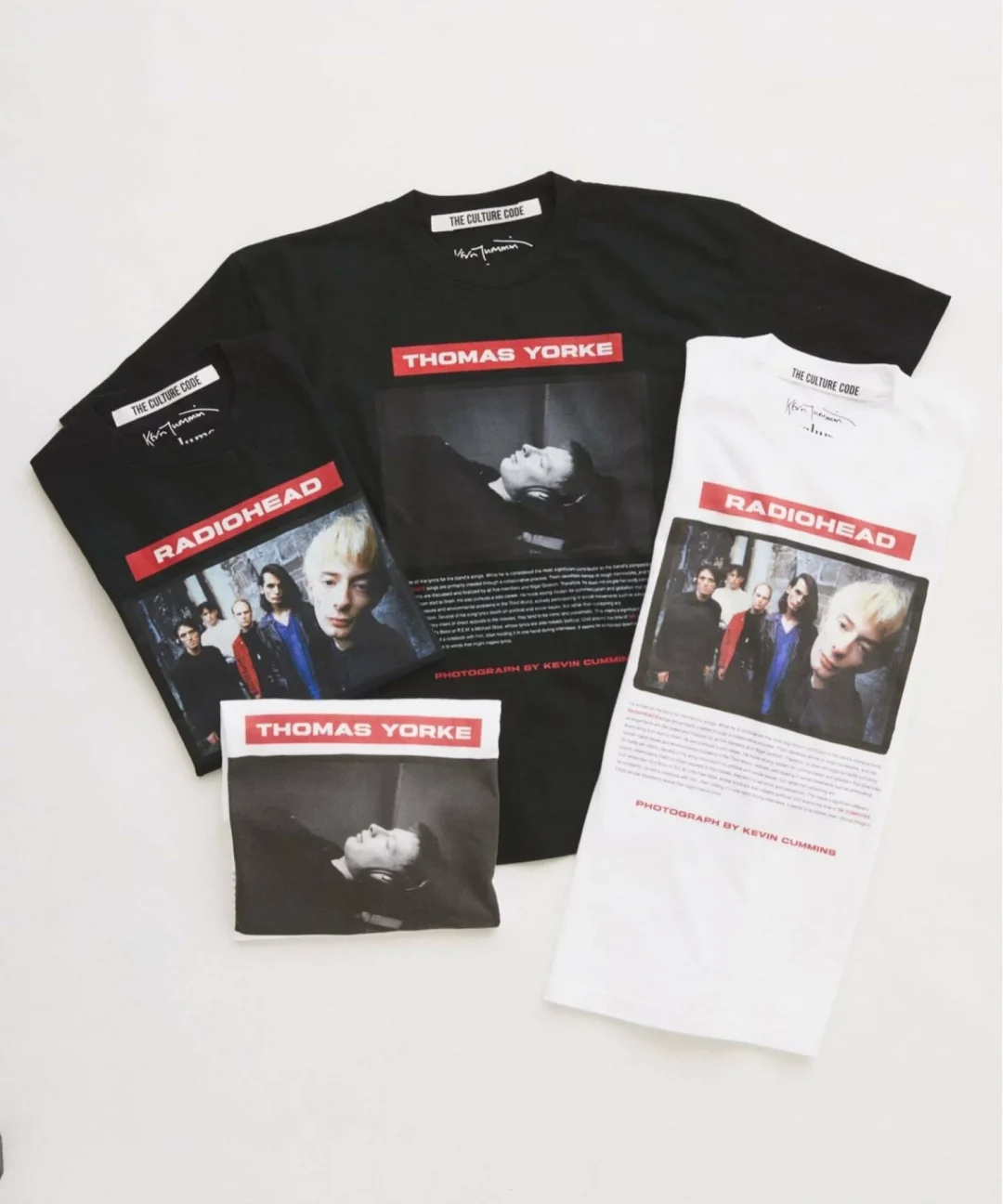 JOURNAL STANDARD relume / THE CULTURE CODE “レディオヘッド by Kevin Cummins” シリーズが2026年 2月下旬 発売 (ジャーナルスタンダード Radiohead)