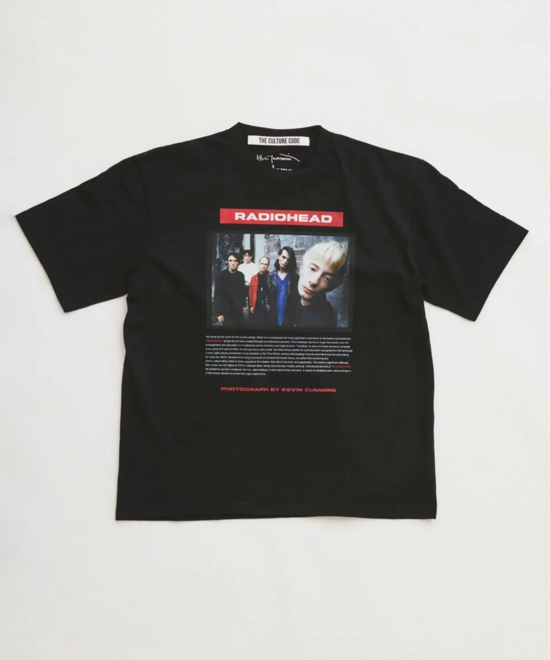 JOURNAL STANDARD relume / THE CULTURE CODE “レディオヘッド by Kevin Cummins” シリーズが2026年 2月下旬 発売 (ジャーナルスタンダード Radiohead)