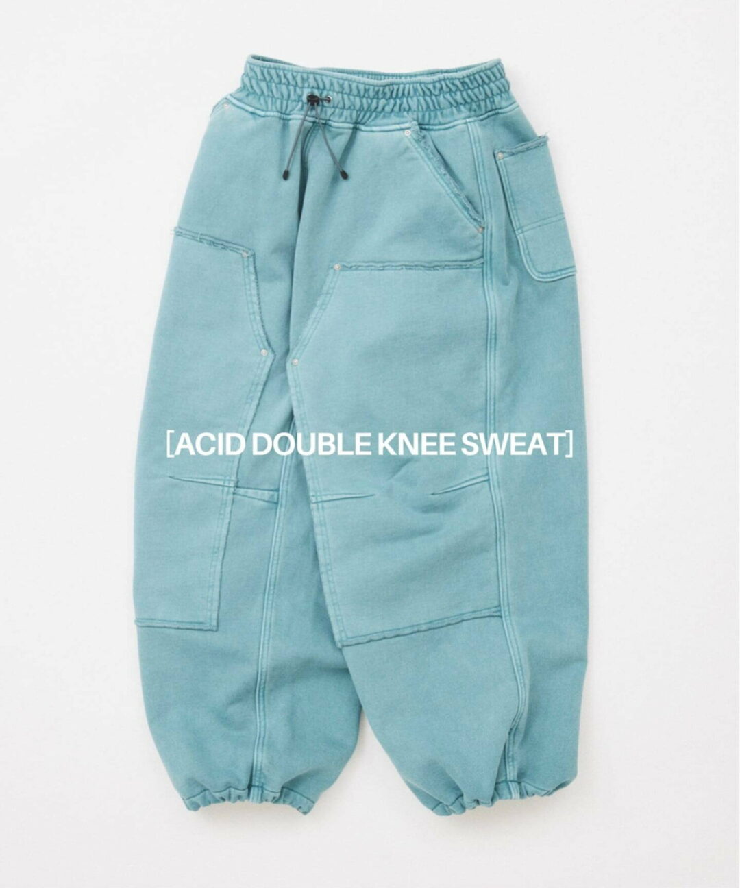 JOURNAL STANDARD 2026 SS “アシッド ダブル ニー スウェット パンツ”が2月中旬 発売 (ジャーナルスタンダード)