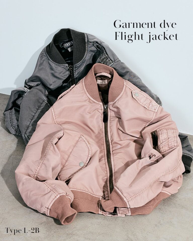 JOURNAL STANDARD relume 2026 SS “ガーメントダイ L-2B フライト