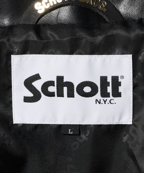 BEAUTY&YOUTH × Schott 2026 SS 別注 カーコート (ビューティアンドユース ショット)