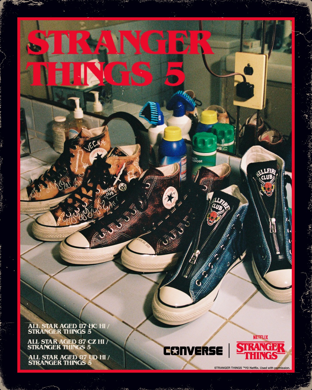 【2026年 1/23 発売】Stranger Things × CONVERSE コラボコレクション 第2弾 (ストレンジャー・シングス コンバース)