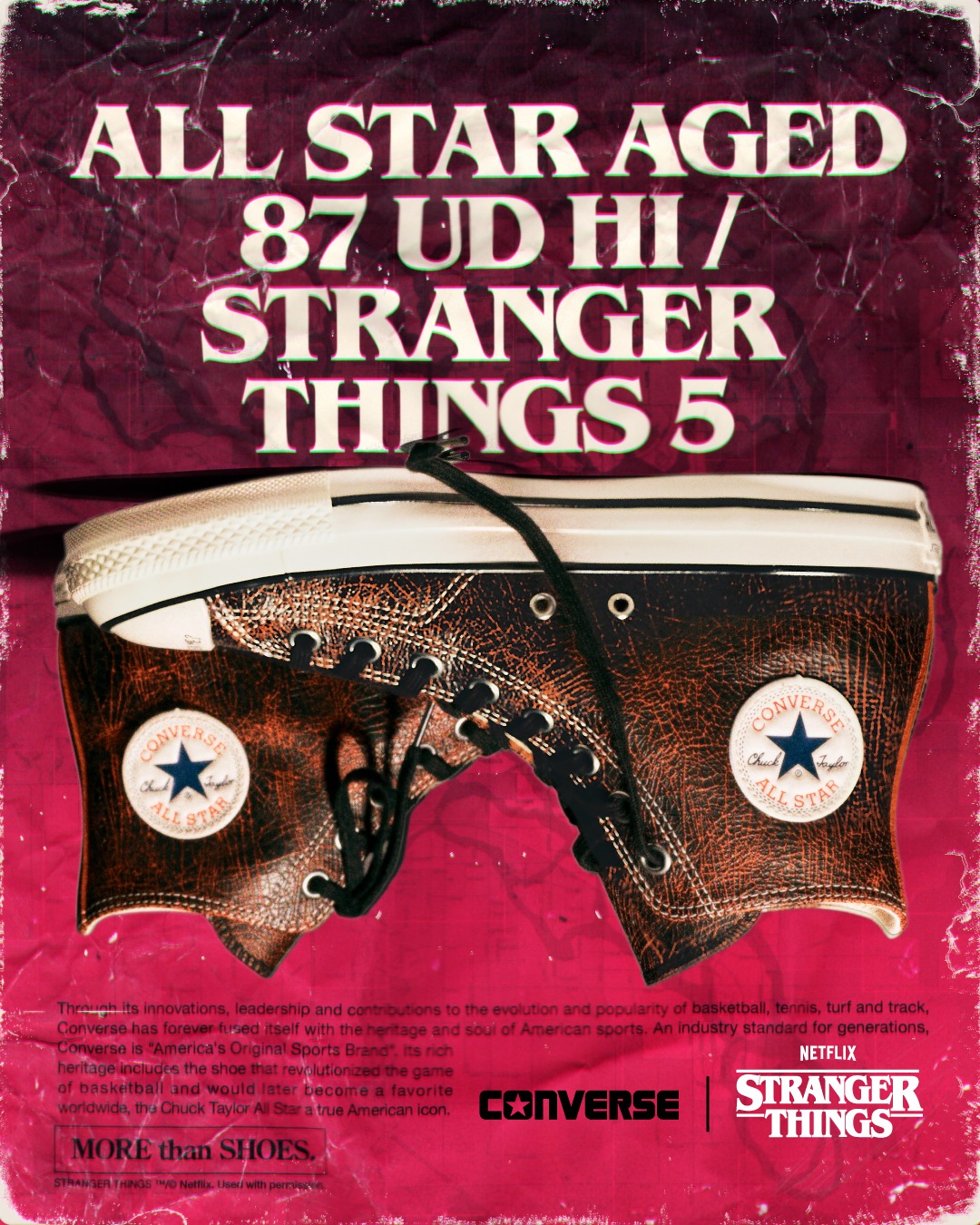【2026年 1/23 発売】Stranger Things × CONVERSE コラボコレクション 第2弾 (ストレンジャー・シングス コンバース)