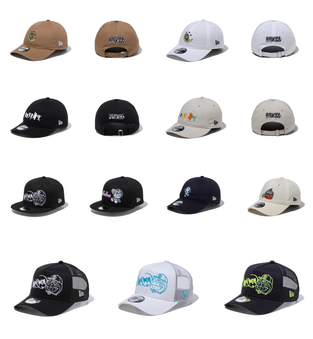 ドラえもん × ニューエラ オリジナルコレクション新作が2026年 1/15 発売 (Draemon New Era)