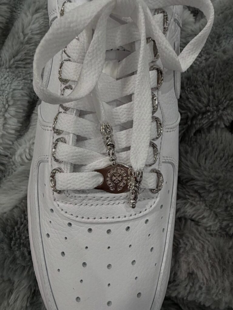 Chrome Hearts × NOCTA × NIKE AIR FORCE 1 LOW “Triple White