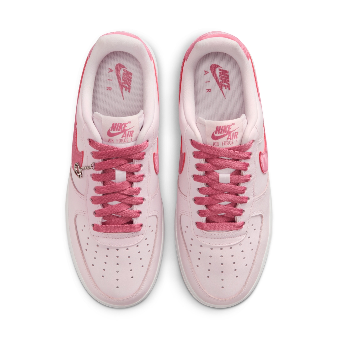 【2026年 1/19 発売予定】NIKE W AIR FORCE 1 LOW “Valentine 2026/Pearl Pink/White” (ナイキ エア フォース 1 ロー “バレンタイン/パールピンク/ホワイト”) [IO8755-600]