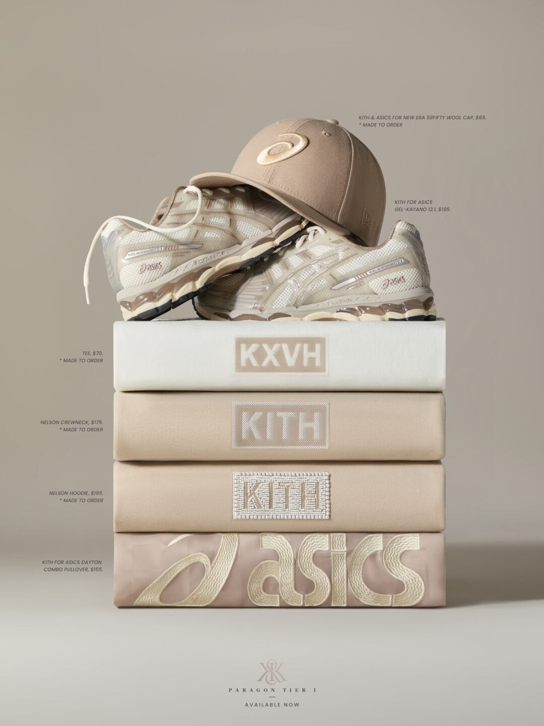 【Kith for ASICS GEL-KAYANO 12.1 Loyalty Exclusive】MONDAY PROGRAM 2026年 1/12 発売 (キス アシックス ゲルカヤノ)