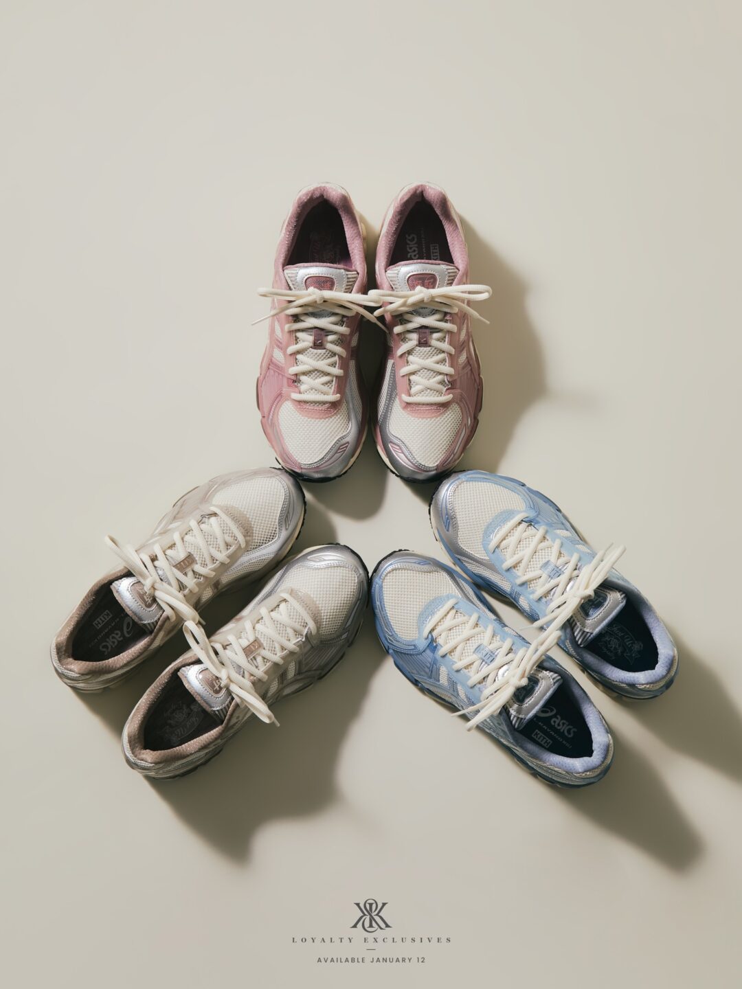 【Kith for ASICS GEL-KAYANO 12.1 Loyalty Exclusive】MONDAY PROGRAM 2026年 1/12 発売 (キス アシックス ゲルカヤノ)