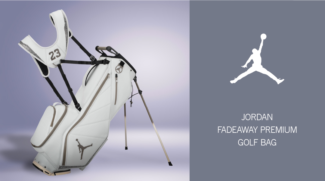 ナイキ ジョーダン ゴルフバッグ最新モデルが2026年 1/31 発売 (JORDAN FADEAWAY GOLF BAG “Photodust/Khaki”)