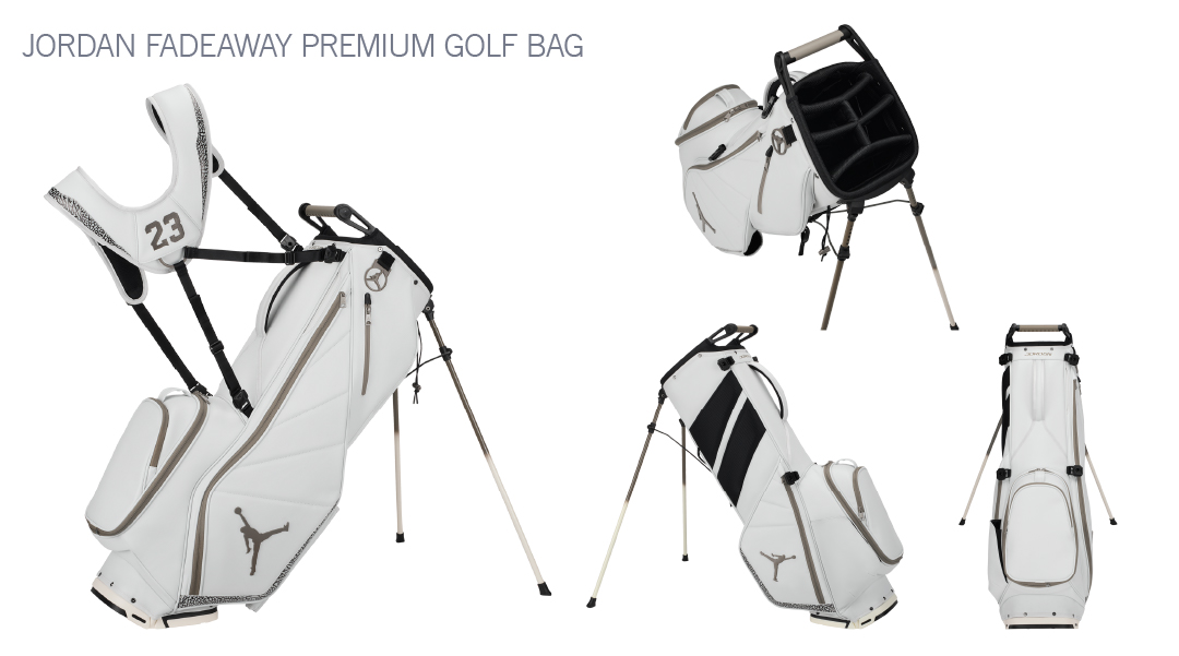 ナイキ ジョーダン ゴルフバッグ最新モデルが2026年 1/31 発売 (JORDAN FADEAWAY GOLF BAG “Photodust/Khaki”)