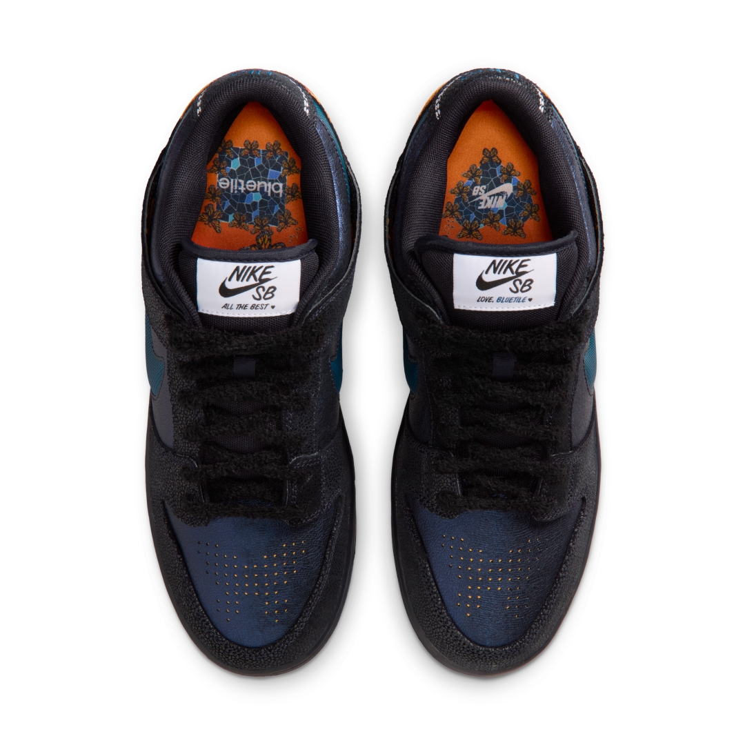 【国内 2026年 5/10 発売】Bluetile Skateshop x NIKE DUNK LOW PRO QS “Monarch Butterfly” (ブルータイル ナイキ ダンク ロー “モナークバタフライ”) [IQ1323-001]