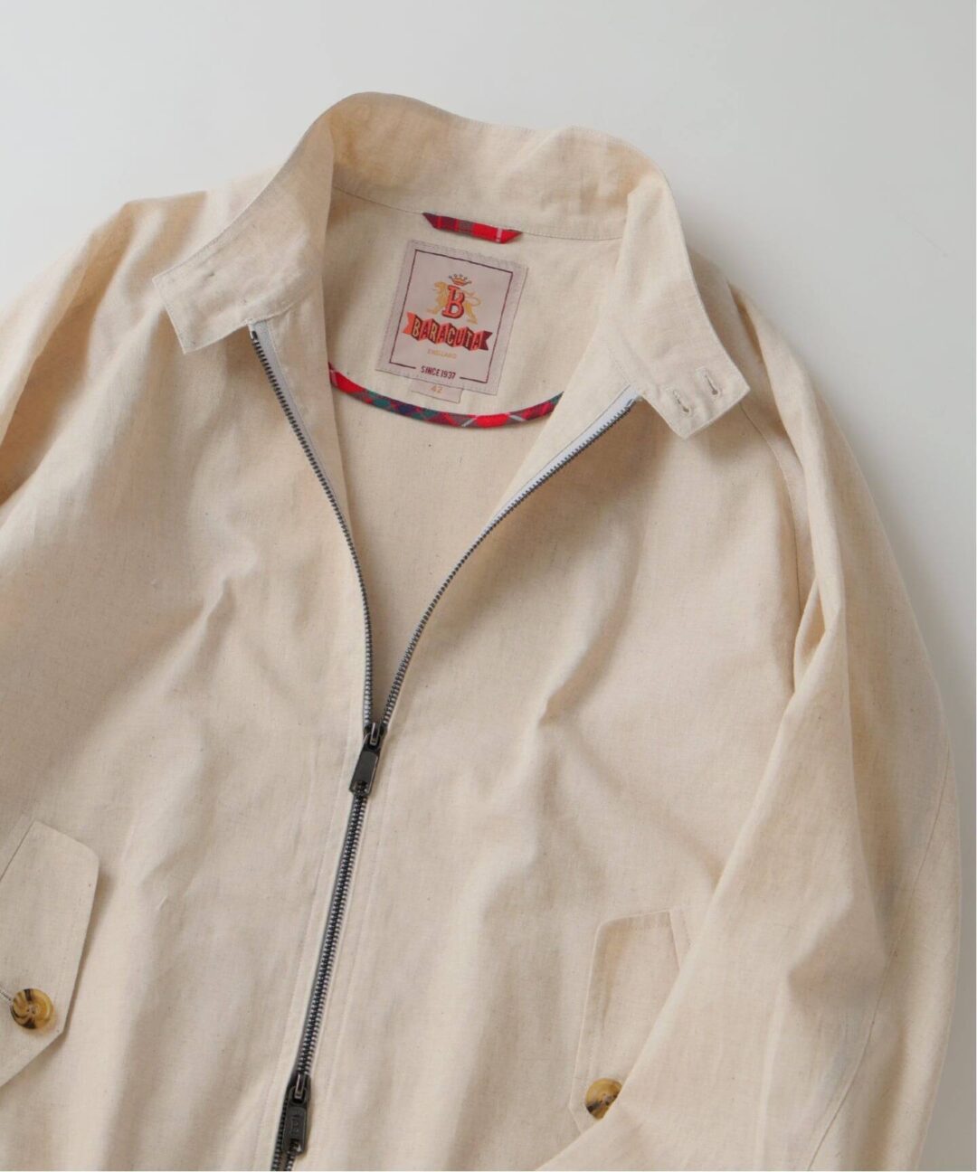JOURNAL STANDARD relume × Baracuta 2026 SS 別注 “G4 ドライビング ブルゾン”が3月中旬 発売 (ジャーナルスタンダード バラクータ)