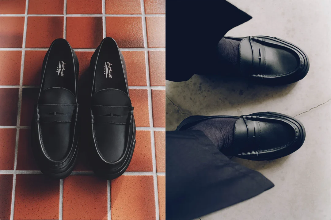 【2026年 1/27 発売】CONVERSE JACK PURCELL 1935 LOAFER “Black” (コンバース ジャックパーセル ローファー "ブラックモノクローム") [33301470]