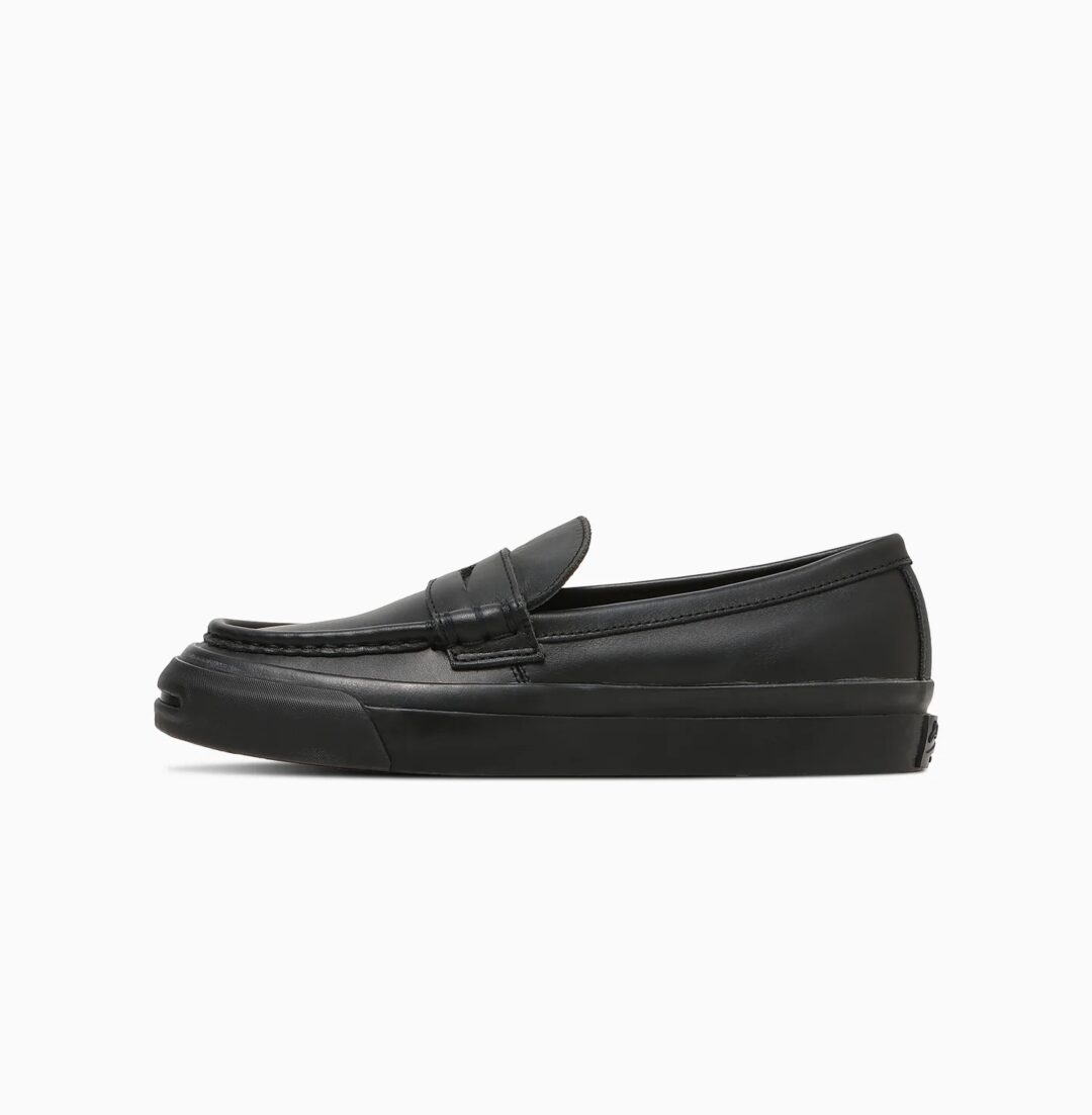 【2026年 1/27 発売】CONVERSE JACK PURCELL 1935 LOAFER “Black” (コンバース ジャックパーセル ローファー “ブラックモノクローム”) [33301470]