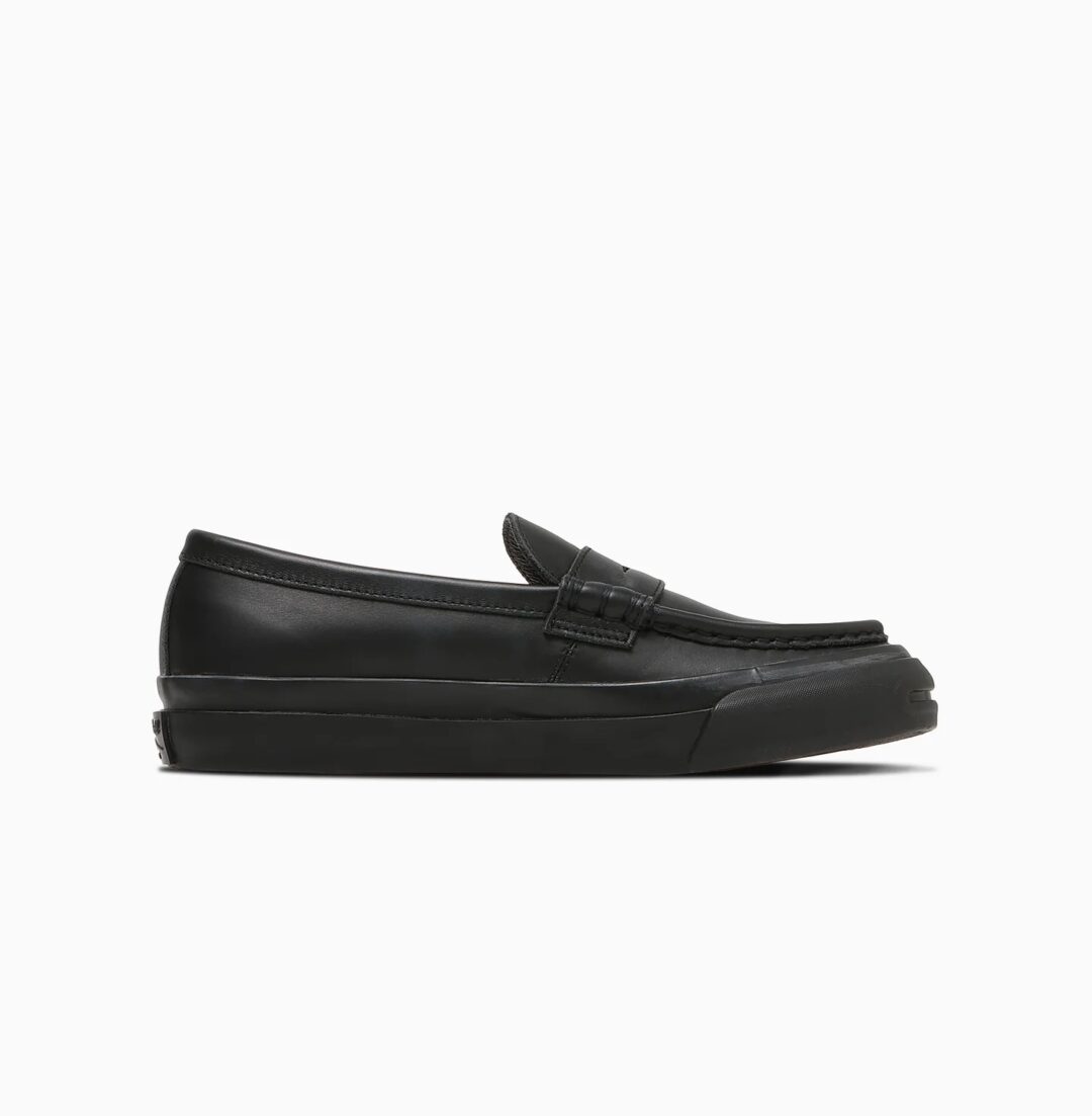 【2026年 1/27 発売】CONVERSE JACK PURCELL 1935 LOAFER “Black” (コンバース ジャックパーセル ローファー “ブラックモノクローム”) [33301470]