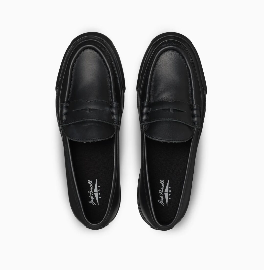 【2026年 1/27 発売】CONVERSE JACK PURCELL 1935 LOAFER “Black” (コンバース ジャックパーセル ローファー “ブラックモノクローム”) [33301470]