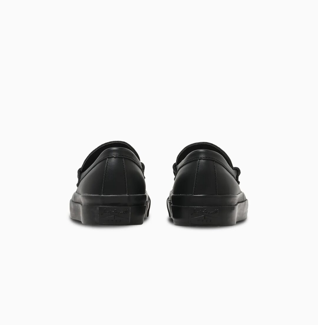 【2026年 1/27 発売】CONVERSE JACK PURCELL 1935 LOAFER “Black” (コンバース ジャックパーセル ローファー “ブラックモノクローム”) [33301470]